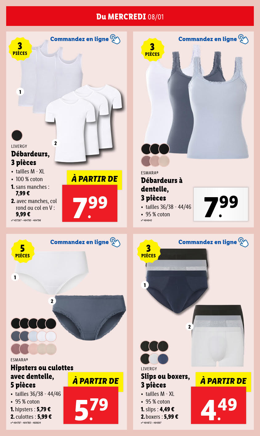 Lidl folder valable du 08 janvier au 14 janvier Brochurepromo.be